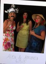 Julie, me, and Dez at the wedding 