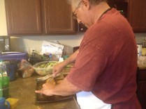 OK, cooking up dinner