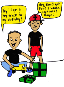 What it begins to look like as I color them. 