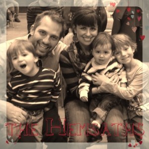 Our family. Just now waiting on little Scotland who will be here the end of the month. :) 