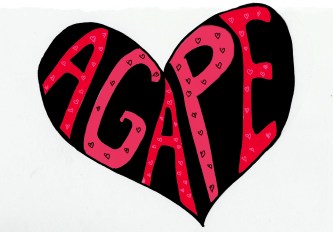 agape heart