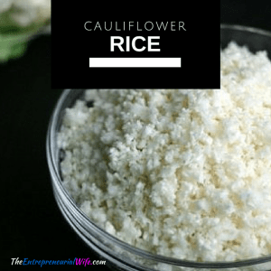 Using Cauliflower Rice instead of Pasta is a Delicious and Healthy Choice