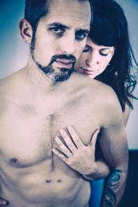 Owen and I right before he started treatment 